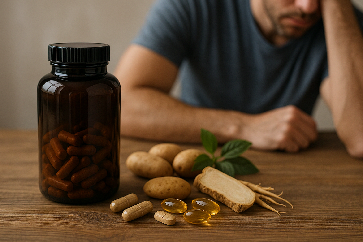 Men's Energy Supplements: Natural Ways to Combat Daily Fatigue